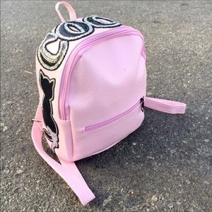 $ale 🛍 Pink Mini Backpack